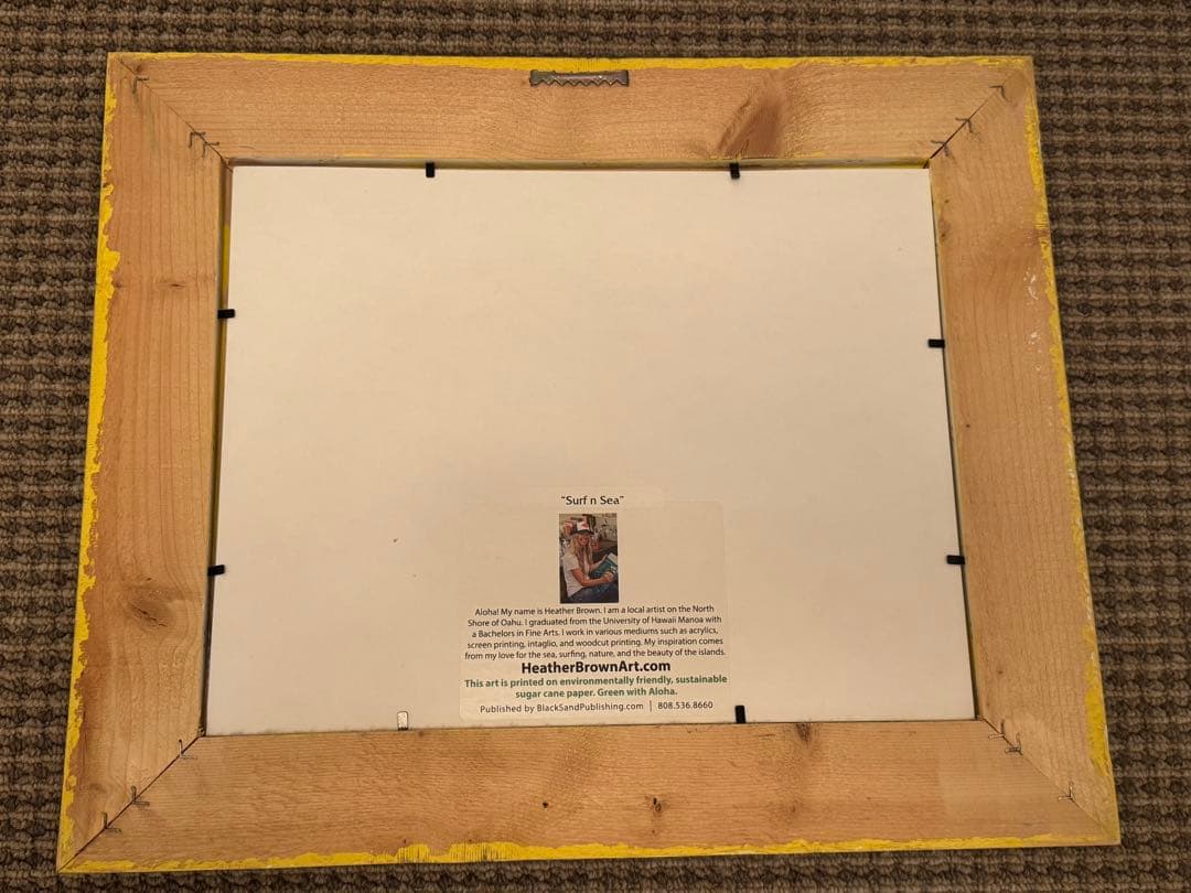 ヘザーブラウン \"Surf n Sea\"フレーム付