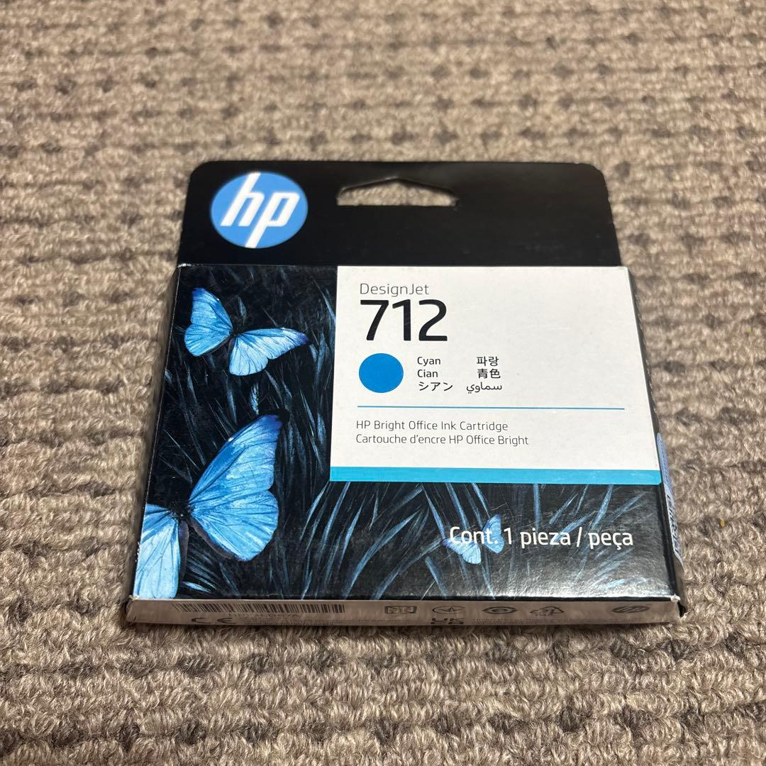 HP DesignJet 712 インクカートリッジ 4色セット