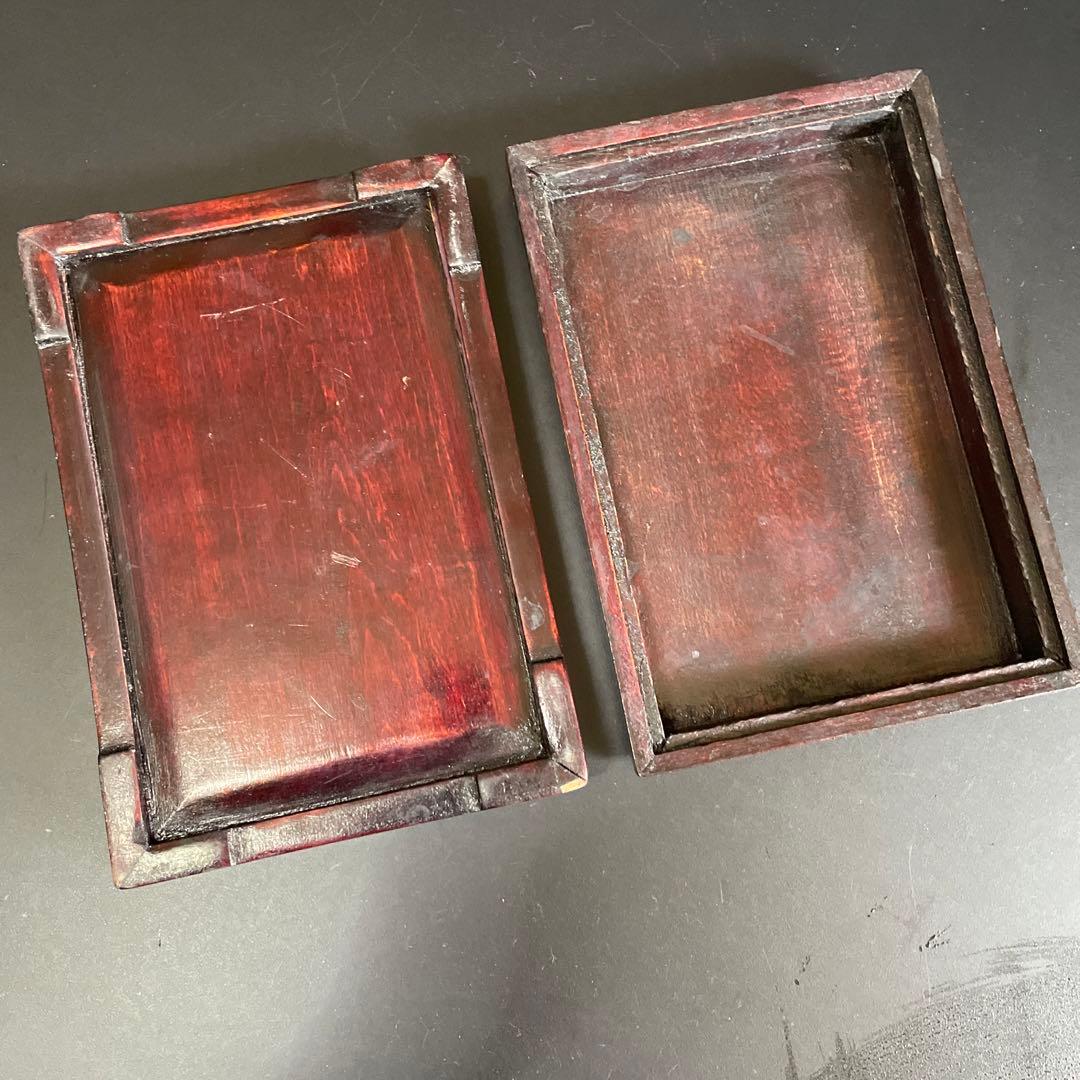 セール！硯　鳩　書道　端渓　木箱入り　10