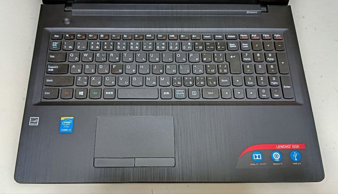 Lenovo Corei3 メモリ8GB SSD128GB Webカメラ DVD