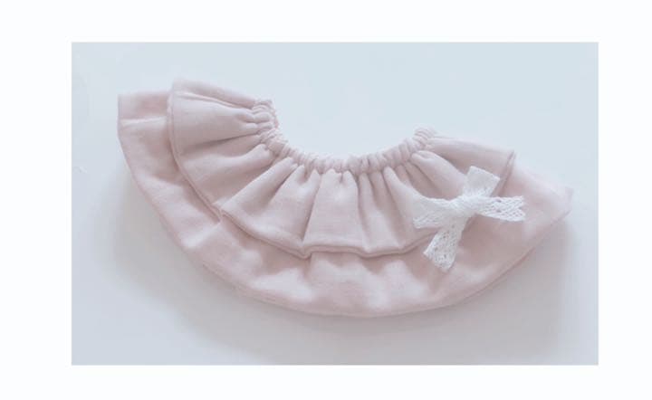 ハンドメイドスタイ　フリルスタイ　レース