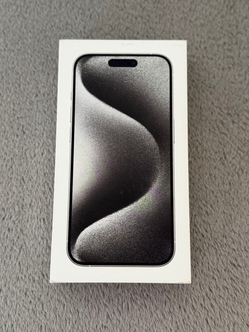 バッテリー交換済 iPhone15pro 256GB チタニウム 本体