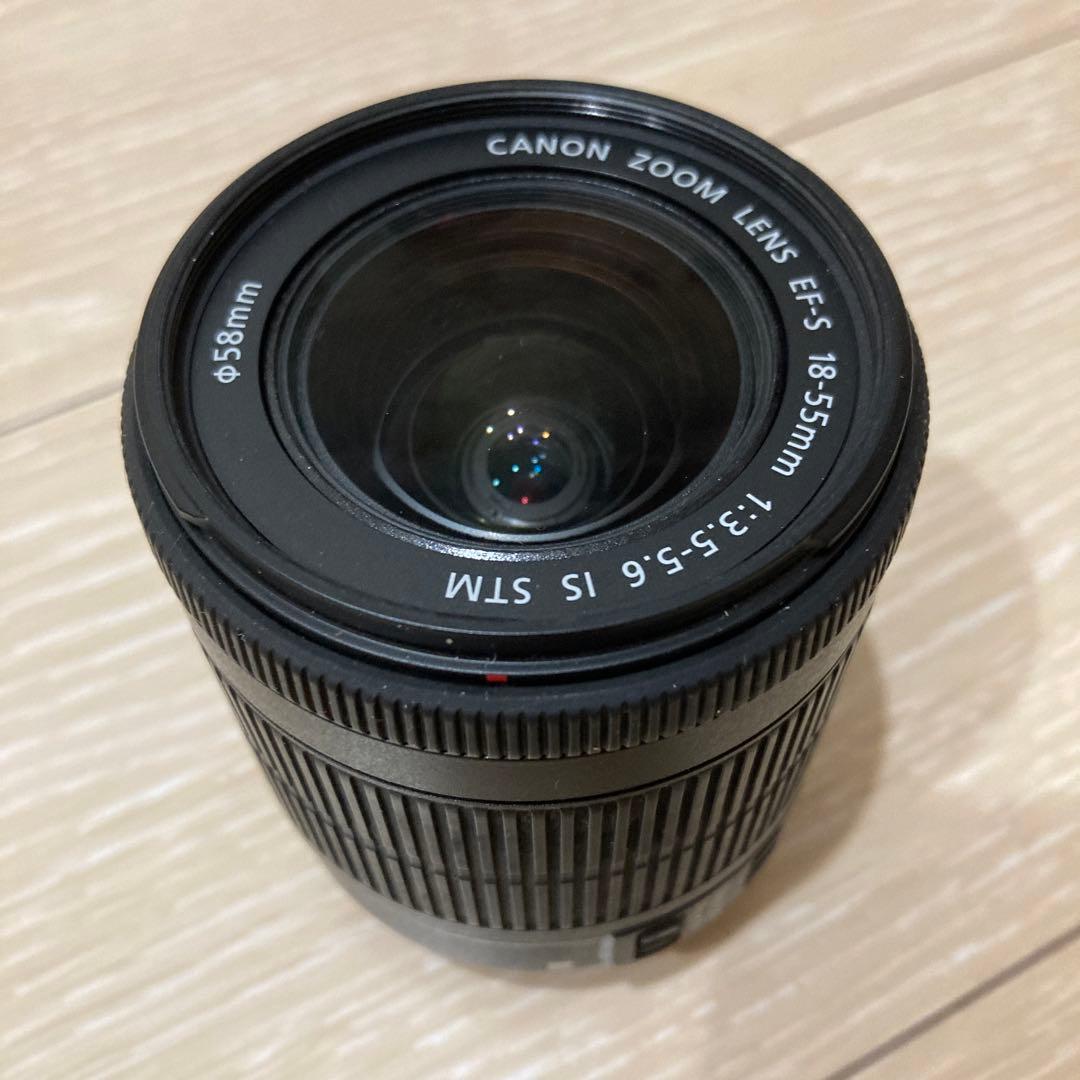 Canon EF-S 18-55m f3.5-5.6 STM レンズ