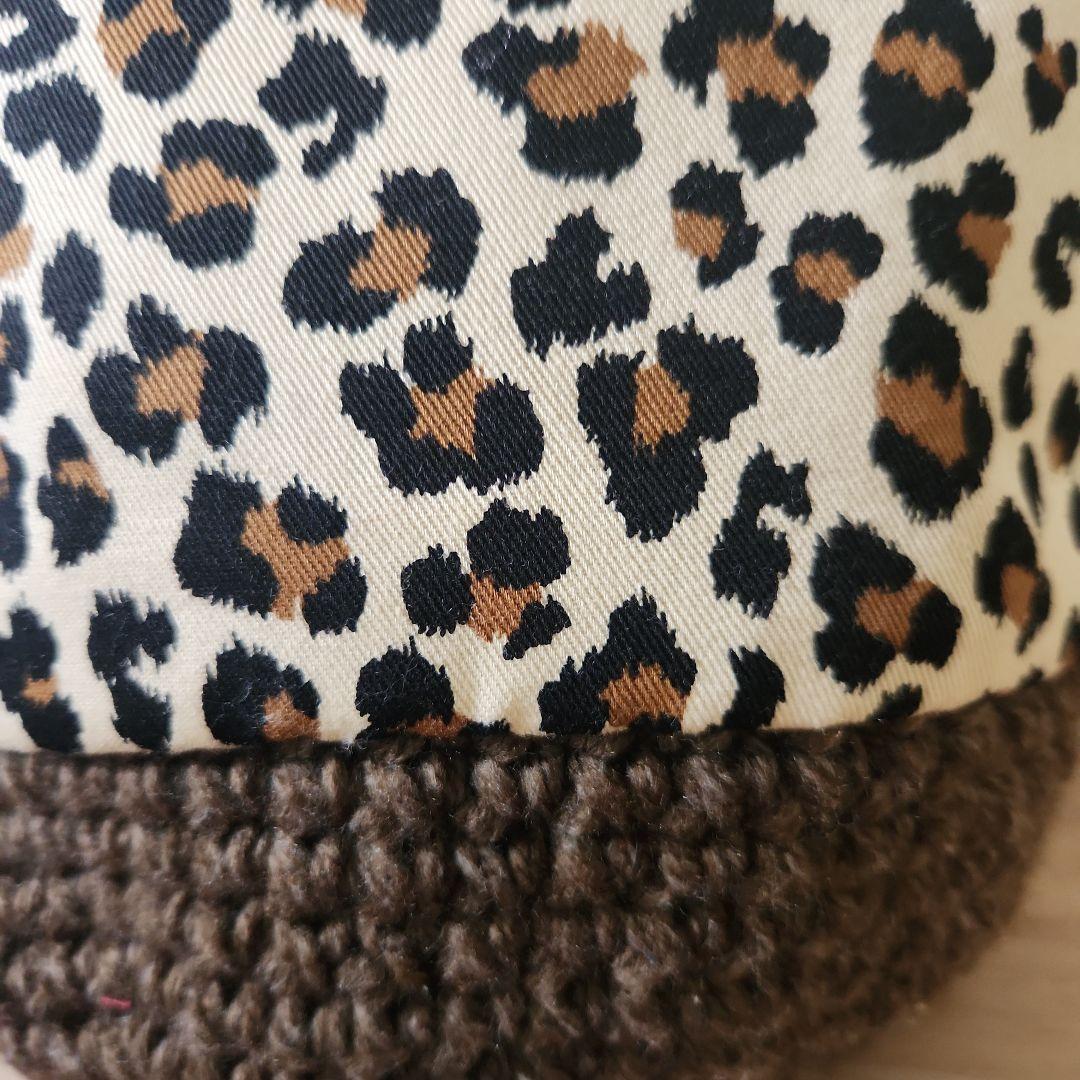 コヤンイサムチョン　毛糸のカゴバック　ハンドメイド