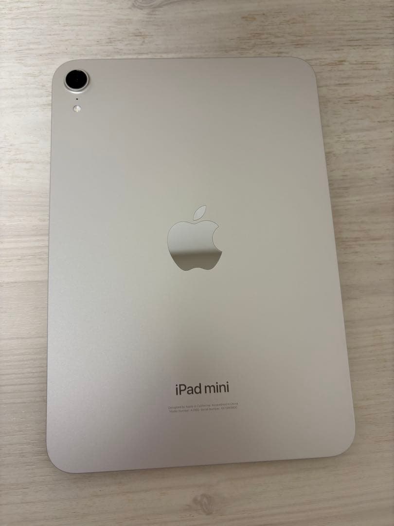 iPad mini (第7世代)Wi-Fi 128GBバッテリー最大容量100%