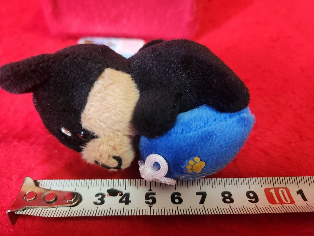 旅するマメしば　ボールチェーンストラップ　ぬいぐるみ　お守りバージョン　３種