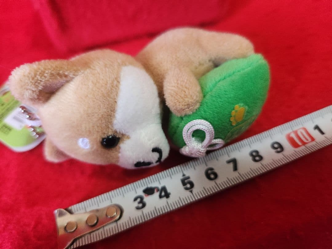 旅するマメしば　ボールチェーンストラップ　ぬいぐるみ　お守りバージョン　３種