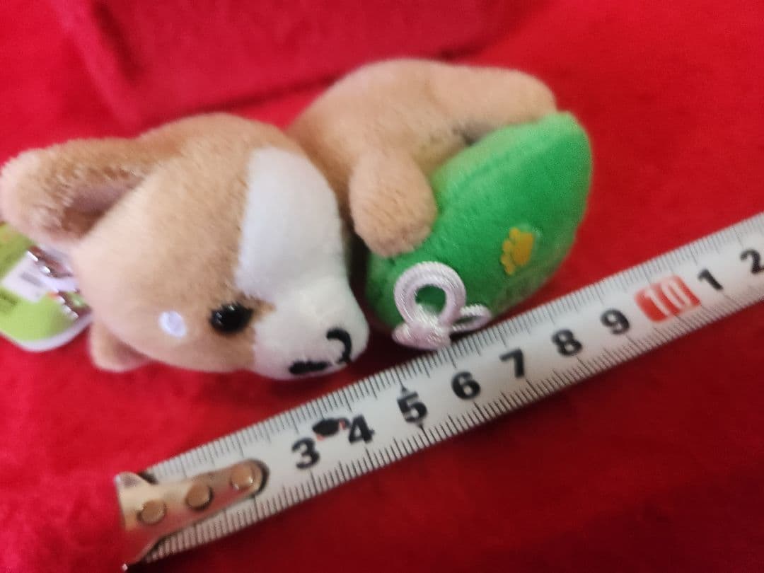 旅するマメしば　ボールチェーンストラップ　ぬいぐるみ　お守りバージョン　３種