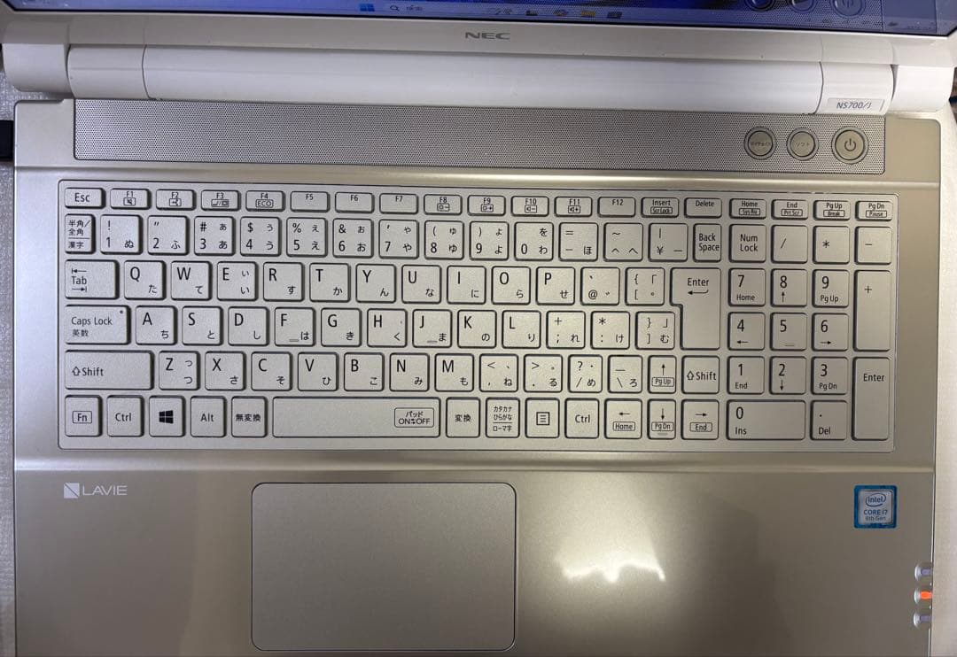 NEC ノートPC 第8世代i7 8GB SSD256GB Blue-Ray