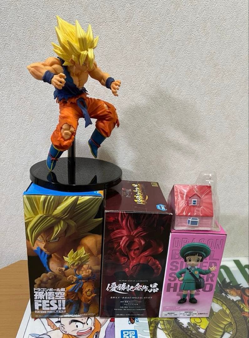 ドラゴンボール フィギュア 4点セットです/