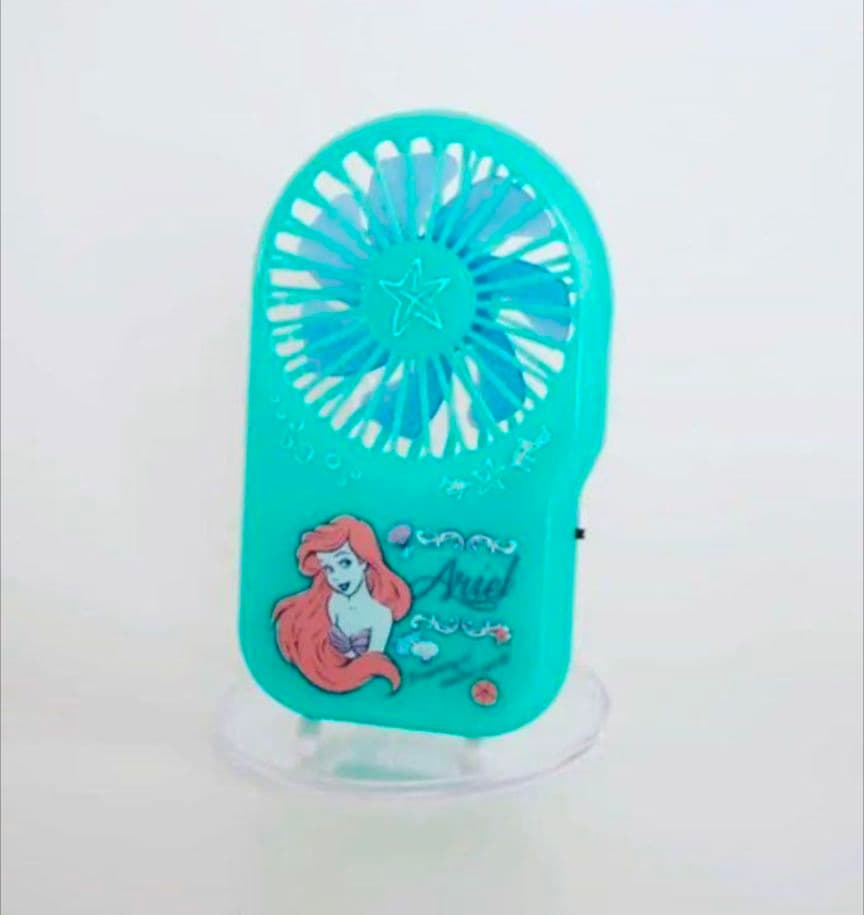 ゼクシィ付録アリエルハンディーファン扇風機　ディズニー