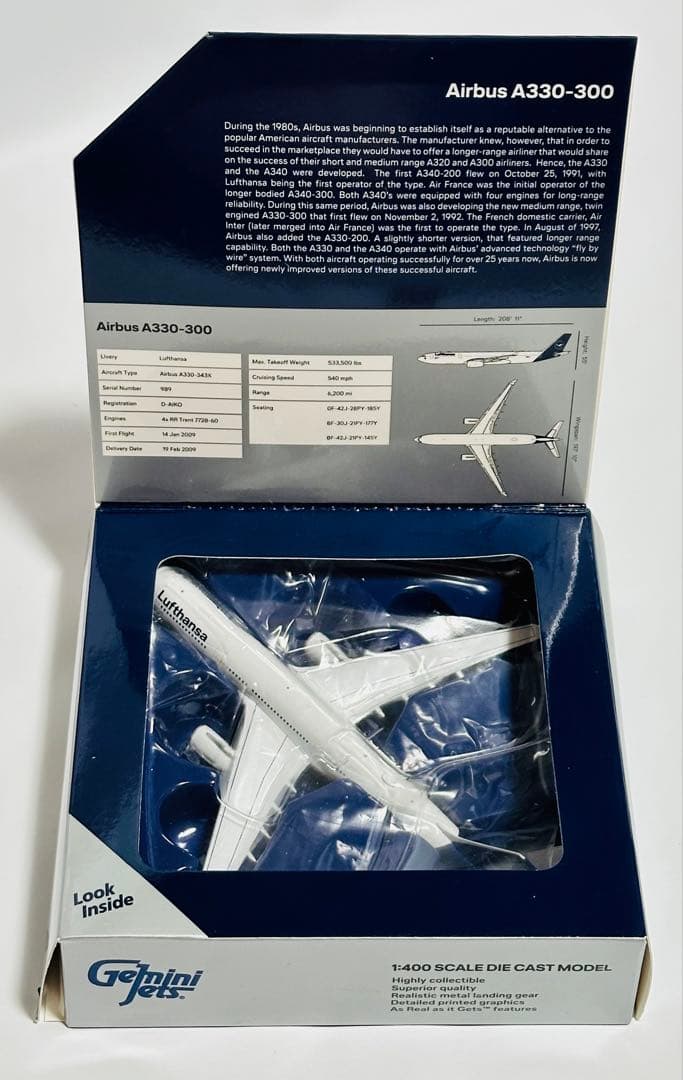 Gemini 1/400 A330-300 ルフトハンザLufthans