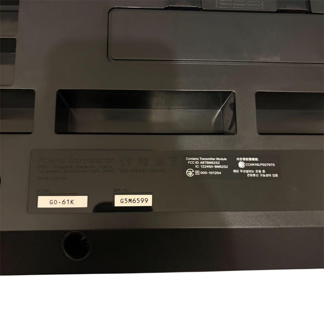 極美品 ROLAND GO:KEYS GO-61K ローランド キーボード