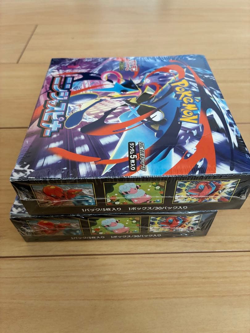 ポケモンカード　ニンジャスピナー　5Box