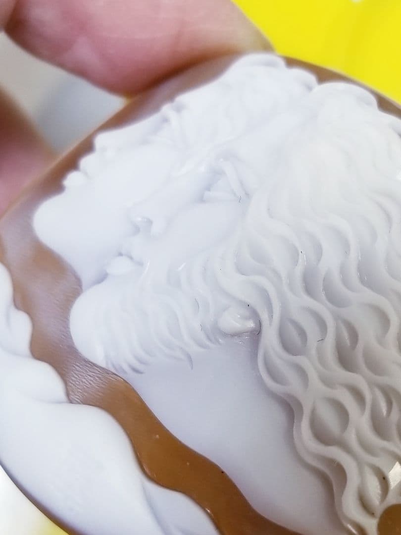 KS-210 【カルロ・パルラーティ作】天然シェルカメオルース