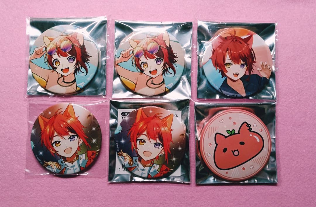 すとぷり 莉犬 莉犬くん ワンマンライブ グッズ 缶バッチ 言の葉ワンダーランド