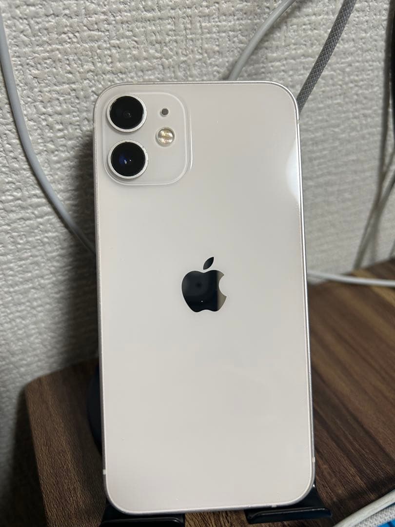 【バッテリー100%】【即日発送！】iPhone12mini ホワイト 64GB