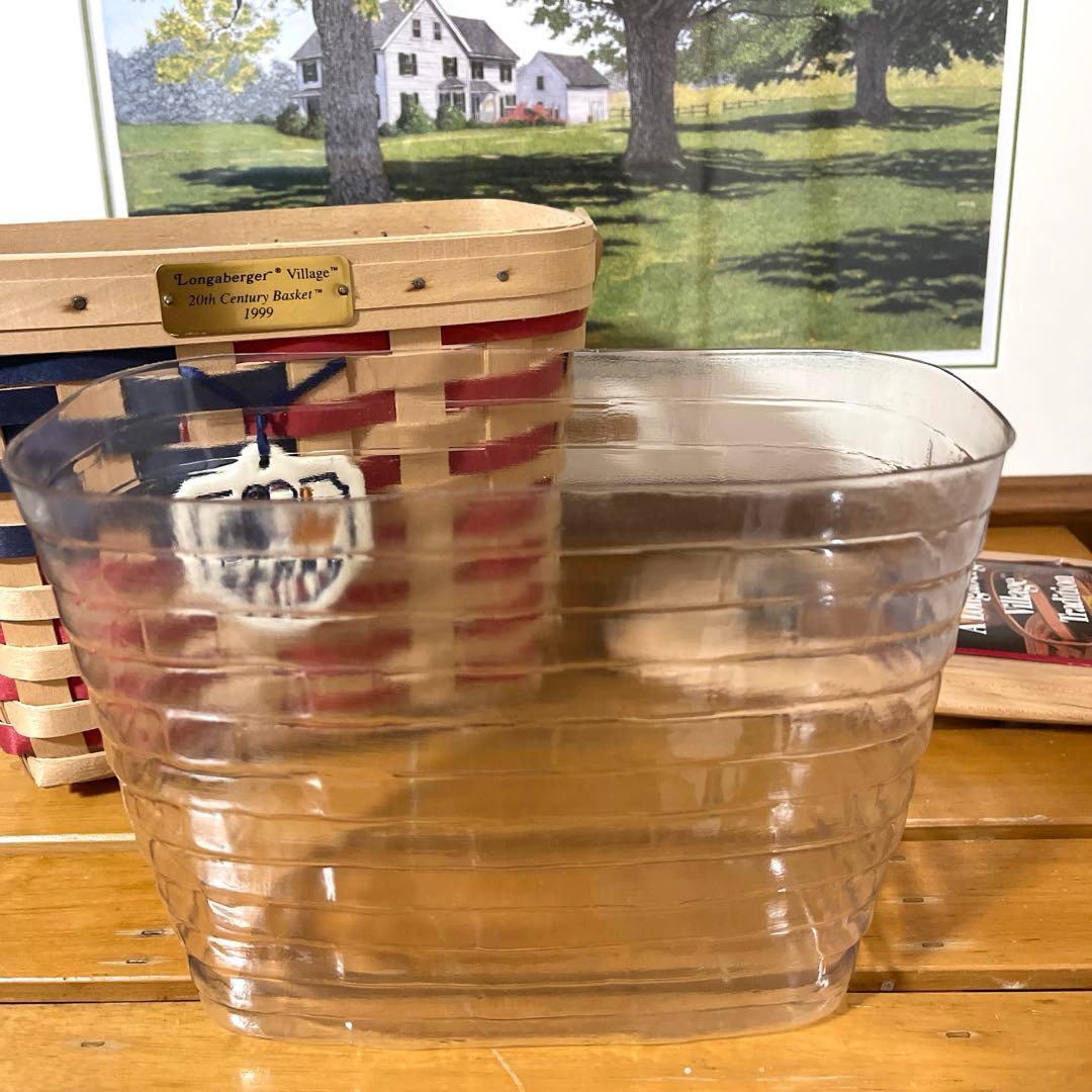 ロンガバーガーバスケット　longabergerバスケット　小物入れ
