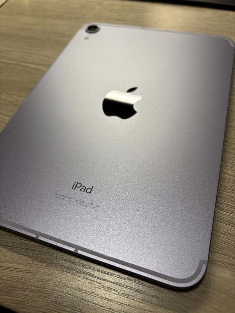 【美品】iPad mini 6 Wi-Fi+Cellularモデル　256G