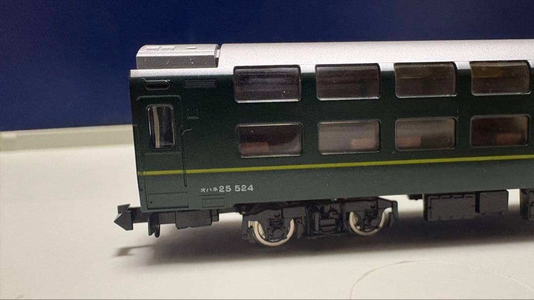 TOMIX24系トワイライトエクスプレス10両セット 客車のみ