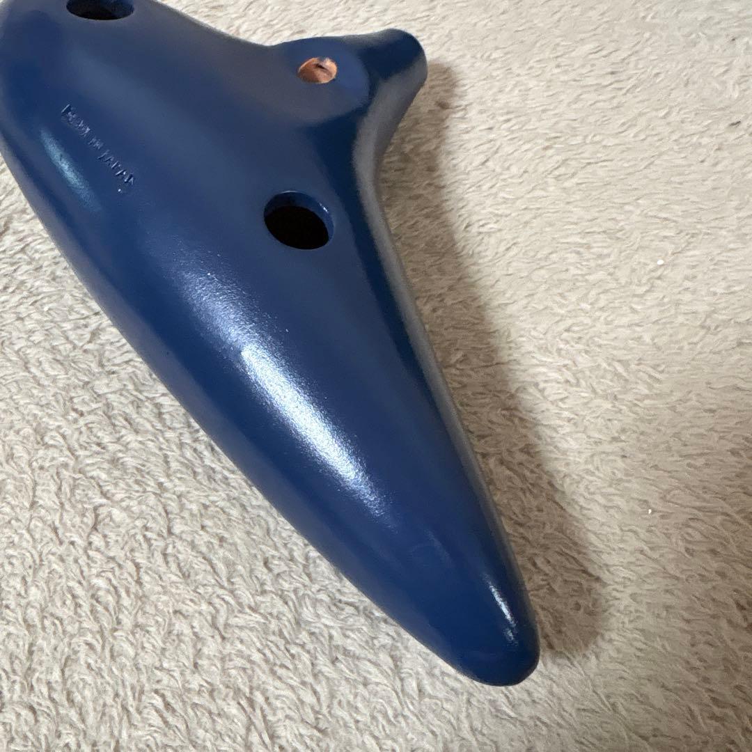 POPOLO ポポロ AF ネイビー　ブルー オカリナ アルトF 楽器