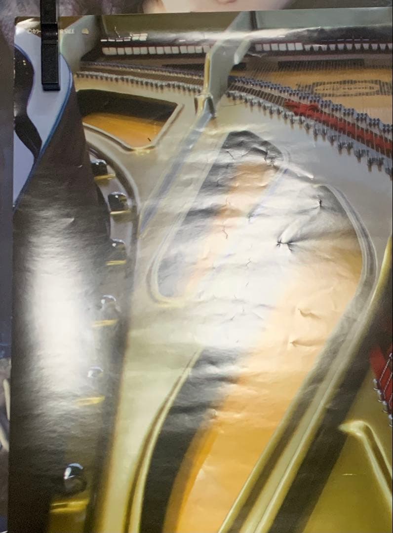 【B1・表面痛みあり】 エヴァンゲリオン 新劇場版 Q 告知 ポスター ピアノ