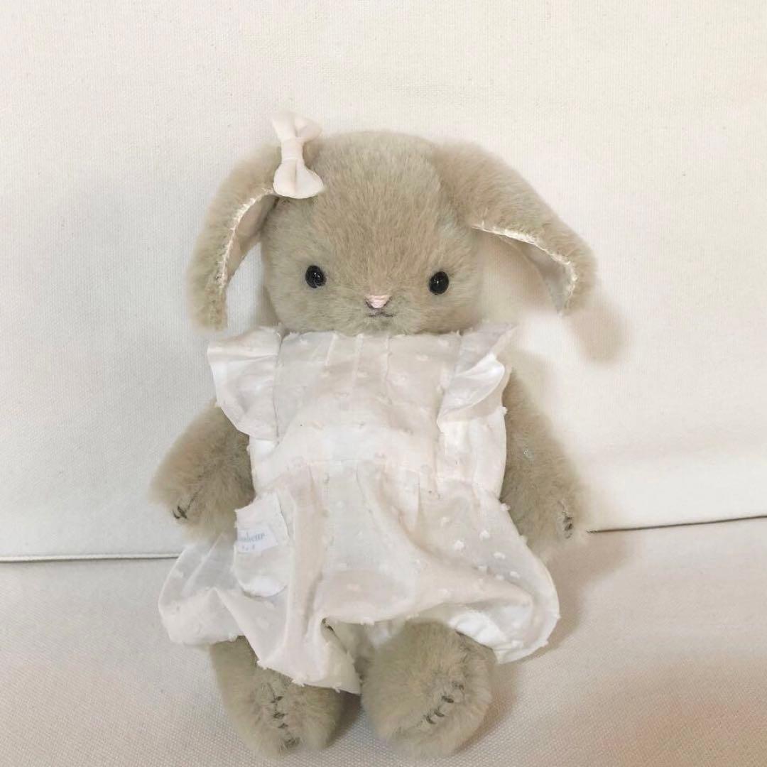 ハンドメイド　ベビーロップちゃん③ うさぎのぬいぐるみ