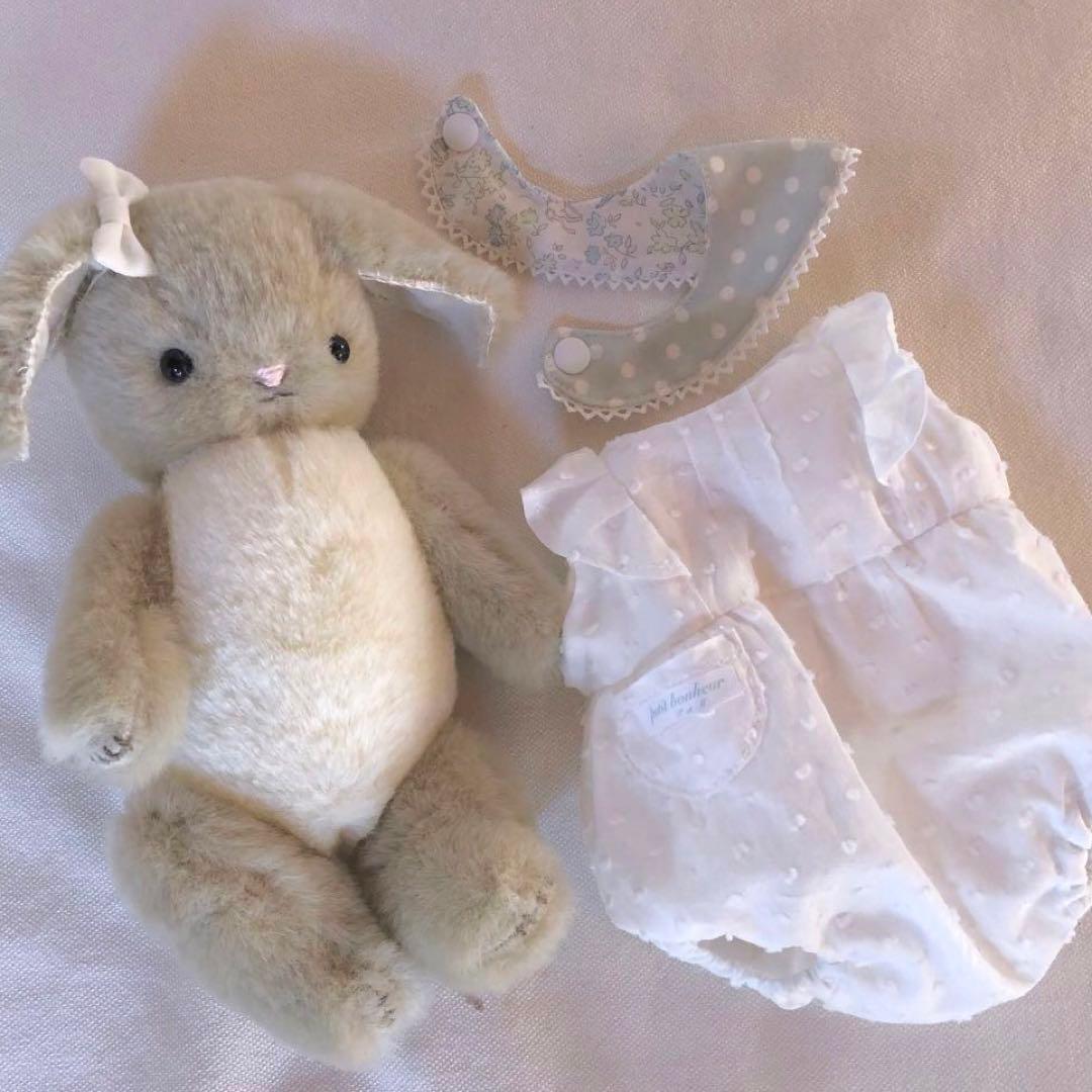 ハンドメイド　ベビーロップちゃん③ うさぎのぬいぐるみ