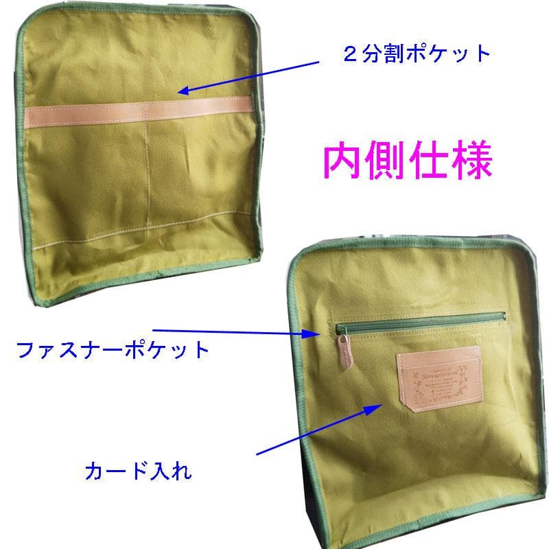 【専用】/タンバリンネイビー×アネモネ/ボストン型トートリュック本革黒