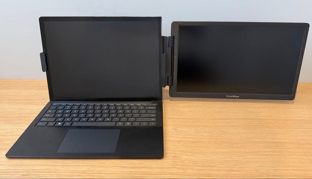 14インチ ノートPC用 拡張モニター ポータブルディスプレイ CrowView