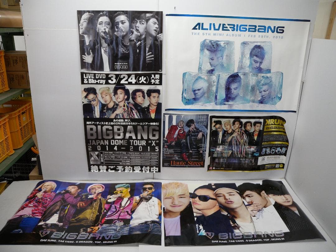 42▢bigbangポスター＆タペストリー＆クッション NH0307-1