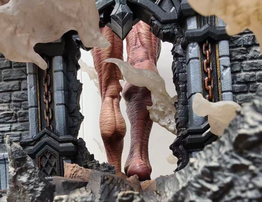 進撃の巨人 ⑩ エレン·イェーガー ガレージキット ガレキ スタチュー