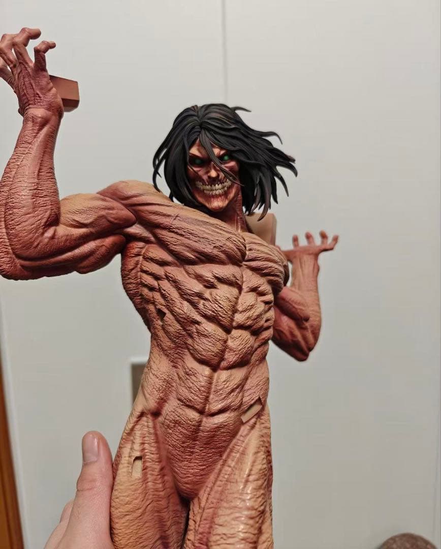 進撃の巨人 ⑩ エレン·イェーガー ガレージキット ガレキ スタチュー