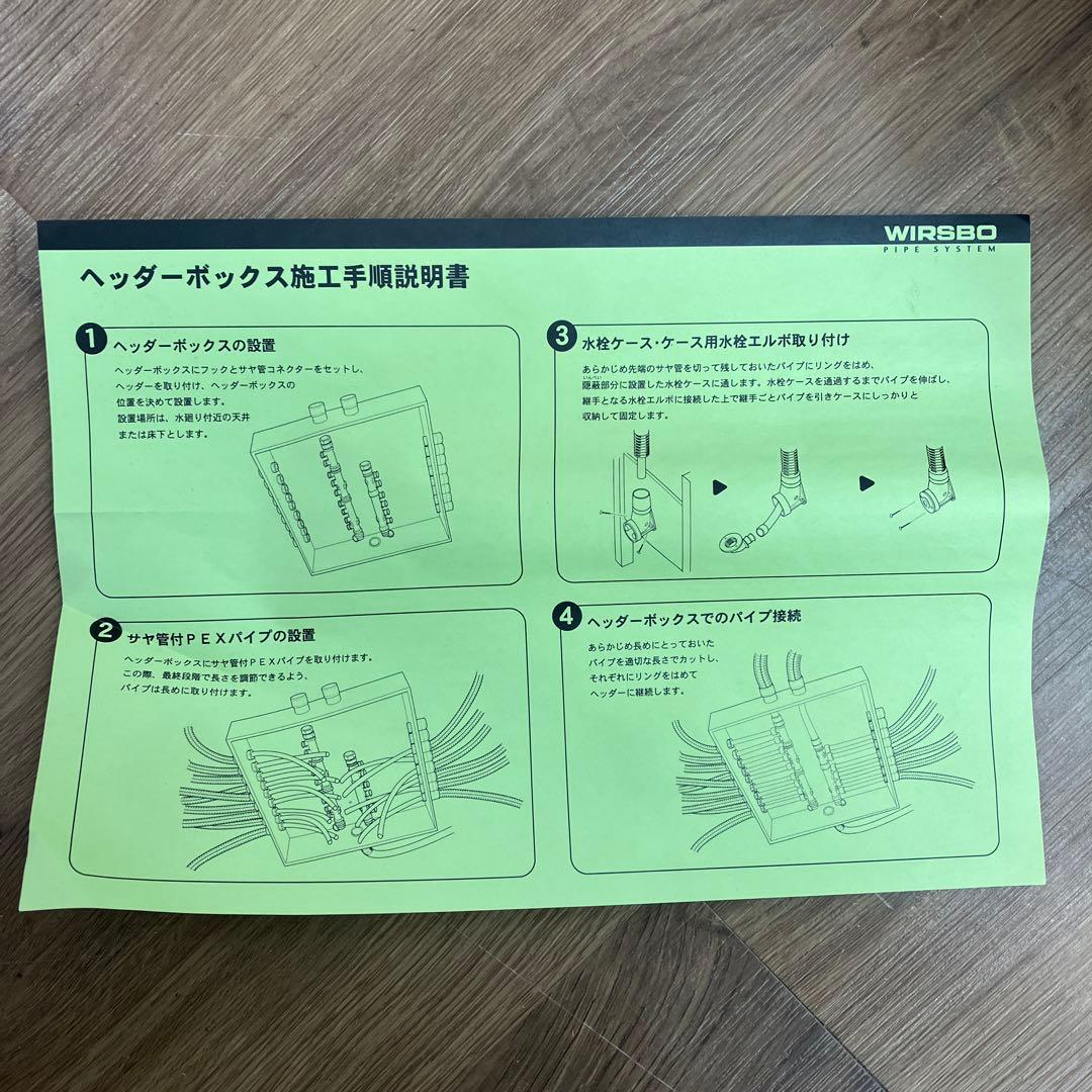 A-3 WIRSBO ウエルスボ ヘッダーボックス 集合配管用 収納ケース