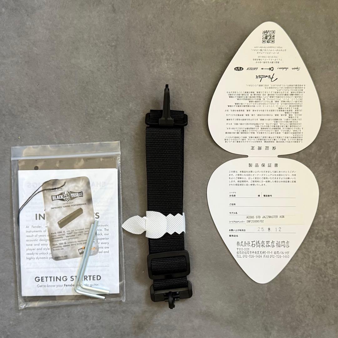 【Fender】Acoustasonic Standard Jazzmaster