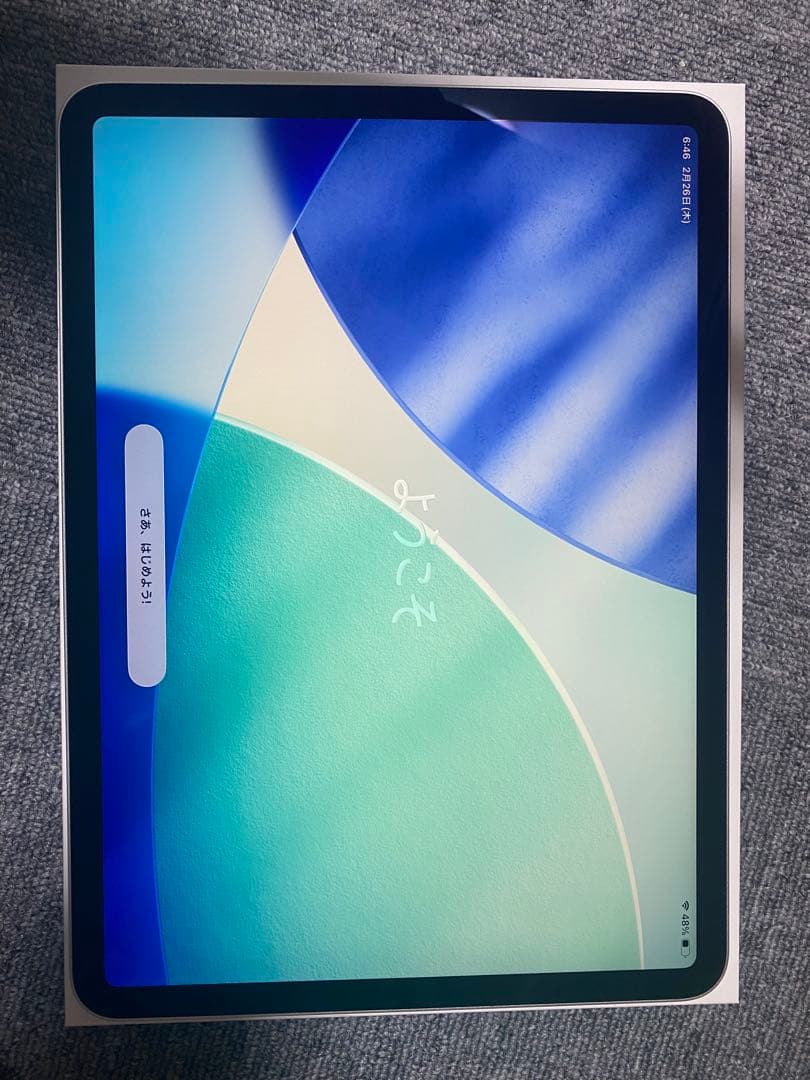 [美品] iPad pro 11インチ 第2世代 256GB シルバー割れ傷あり