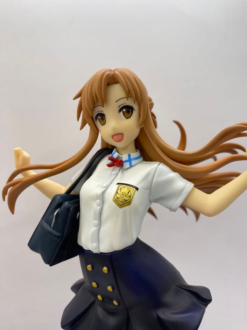 希少　キャラアニ 1/7 ソードアート・オンライン 結城 明日奈 夏制服ver.
