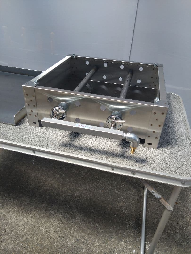 未使用品 鉄板焼き ガスグリラー LPG 幅45cm コンパクト 業務用 ケバブ