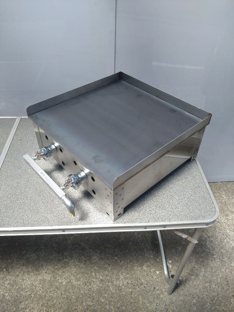 未使用品 鉄板焼き ガスグリラー LPG 幅45cm コンパクト 業務用 ケバブ