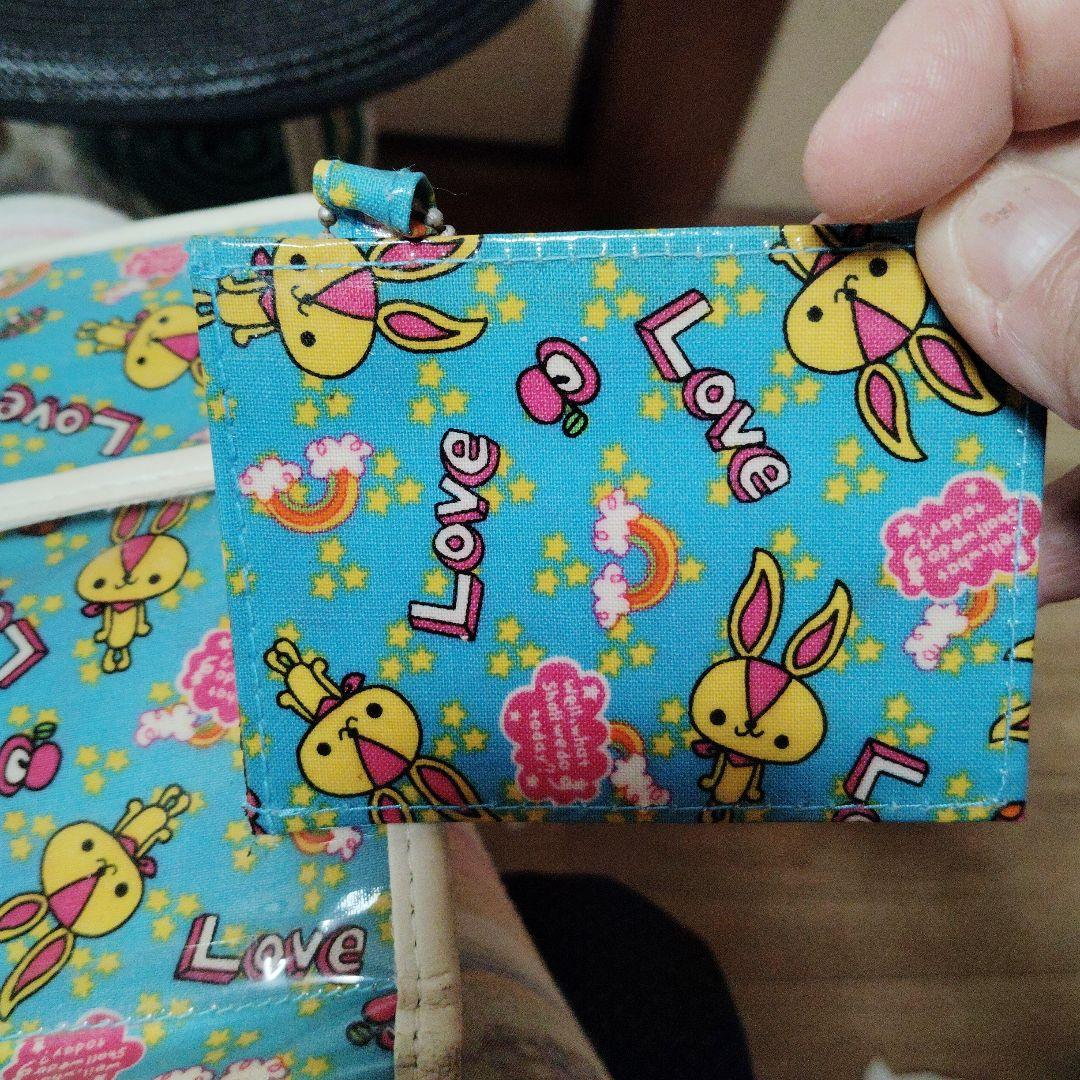 NiJURO vintage 文房具ポーチ ウサギ柄