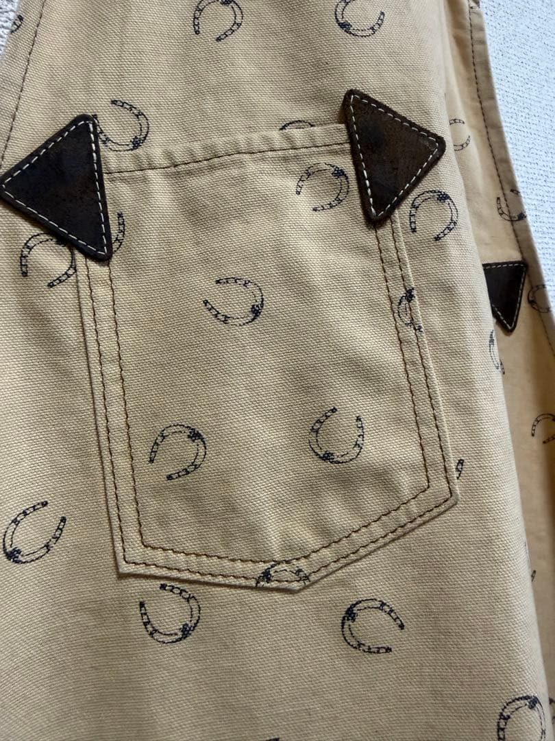 RRL ホースシュープリント キャンバスエプロン 極美品