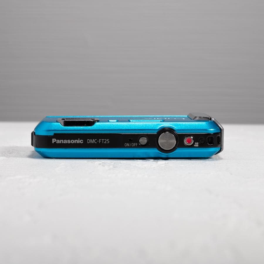 【防水カメラ】LUMIX DMC-FT25 ブルー 動作確認済 スマホ転送