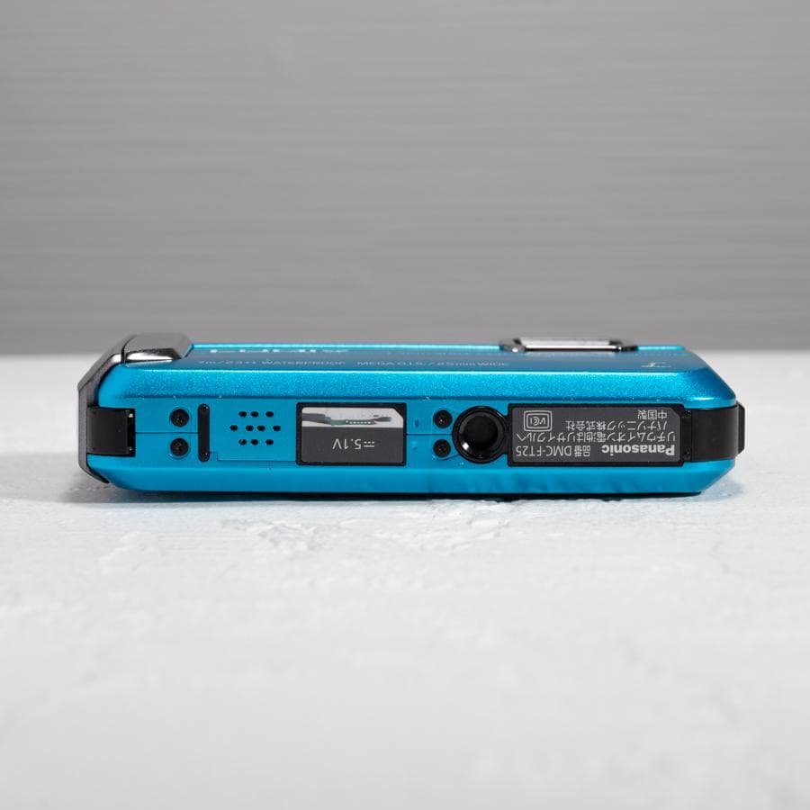 【防水カメラ】LUMIX DMC-FT25 ブルー 動作確認済 スマホ転送