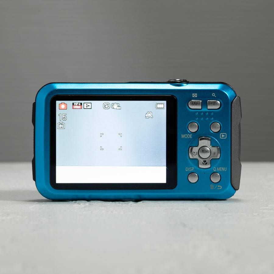 【防水カメラ】LUMIX DMC-FT25 ブルー 動作確認済 スマホ転送