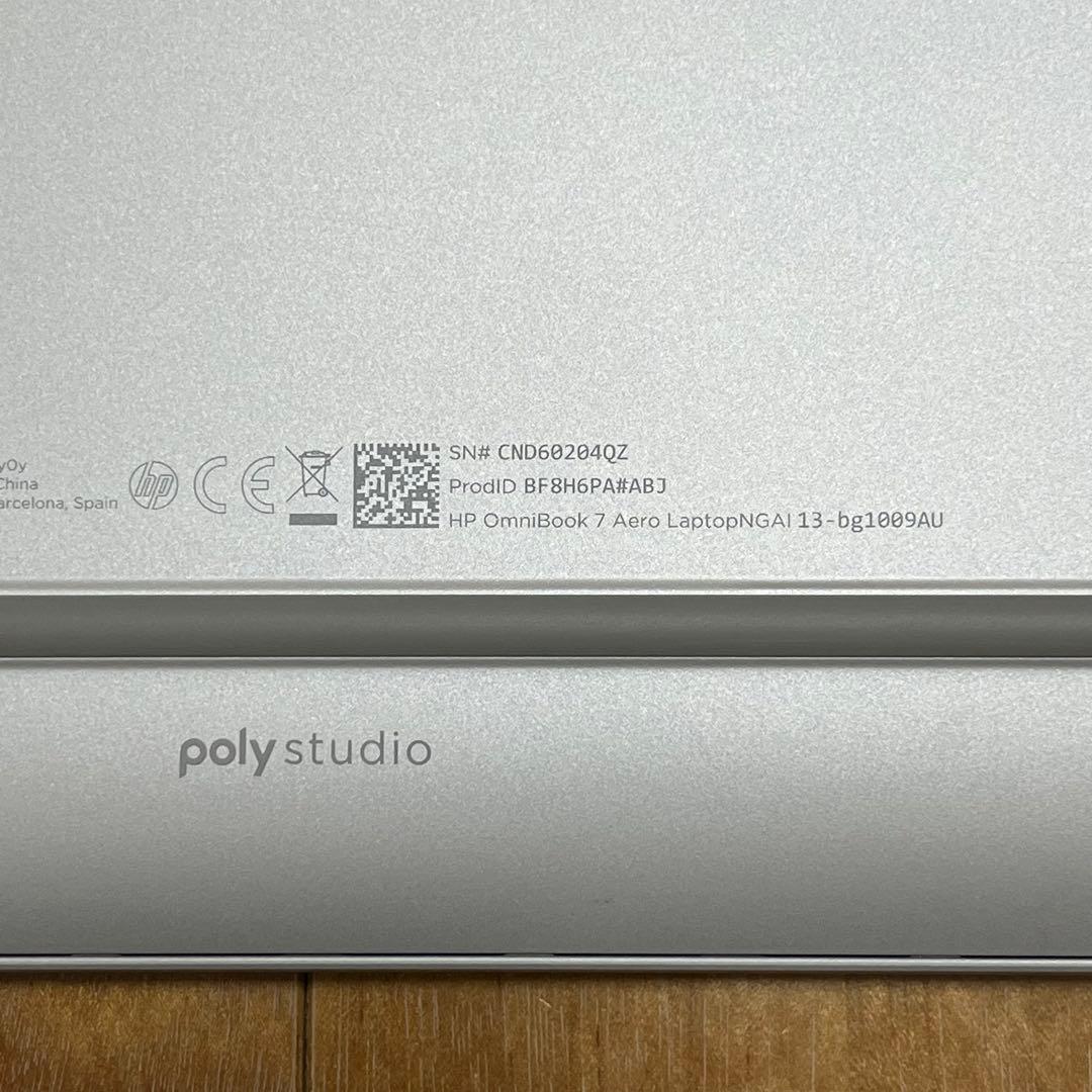 Windowsノート本体 HP OmniBook 7 Aero 13-bg 1009AU 32GB 1TB