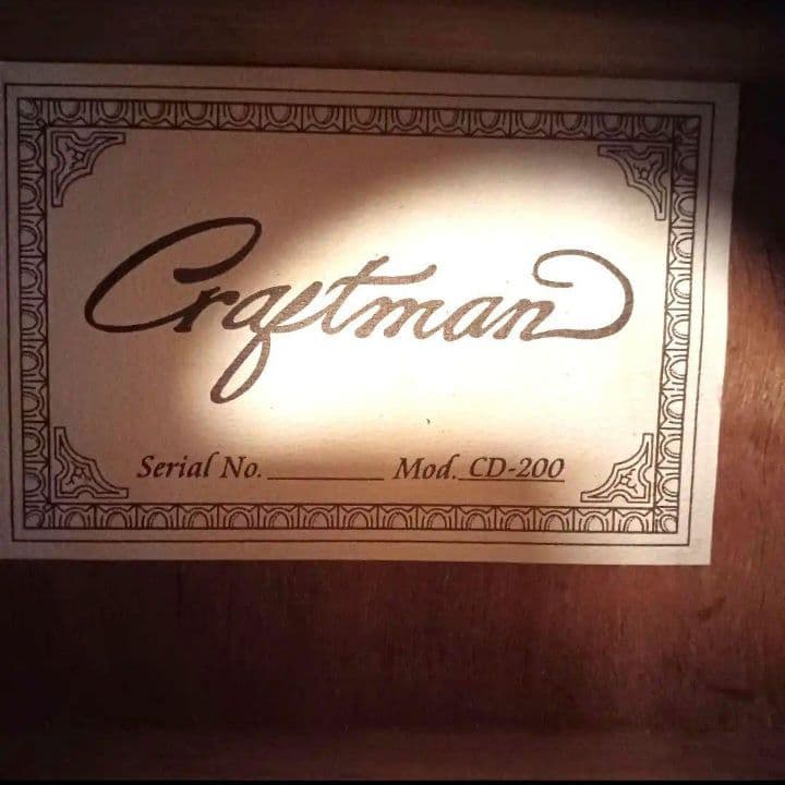 【送料込】【美品】Craftman クラフトマン サンバースト　整備済