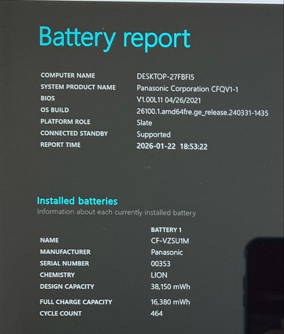 軽量2in1 タブレットPC Let's note CF-QV1 第11世代