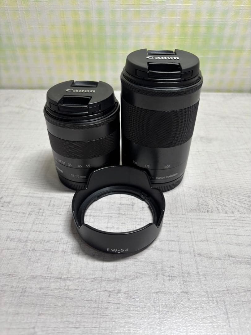 Canon EOS M3 ダブルズームキット 入学式　運動会　レンズ2本セット
