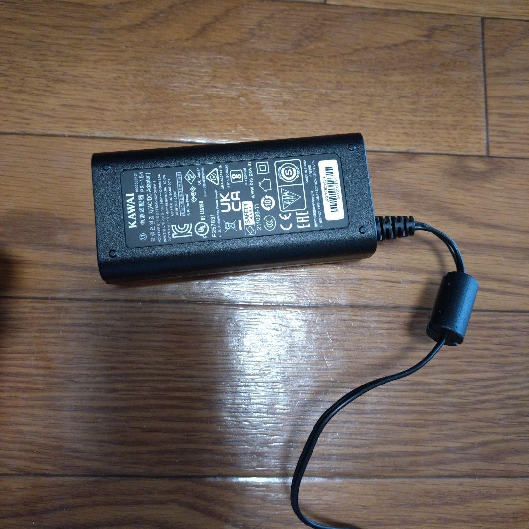 【ジャンク】河合 KAWAI 電子ピアノes6 ACアダプター とダンパーペダル