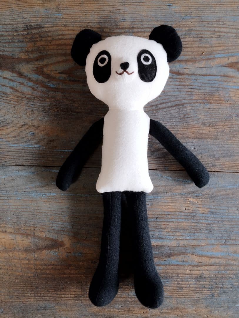 バンドメイド・パンダの着せ替え人形セット